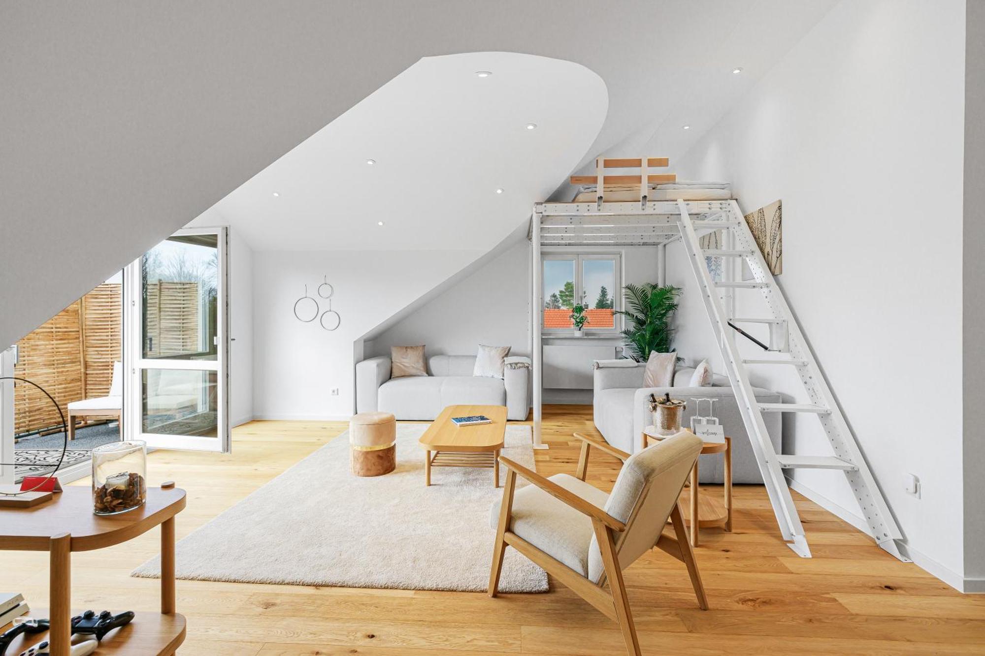 Hot! Design Loft Apartment Ottobrunn Bagian luar foto